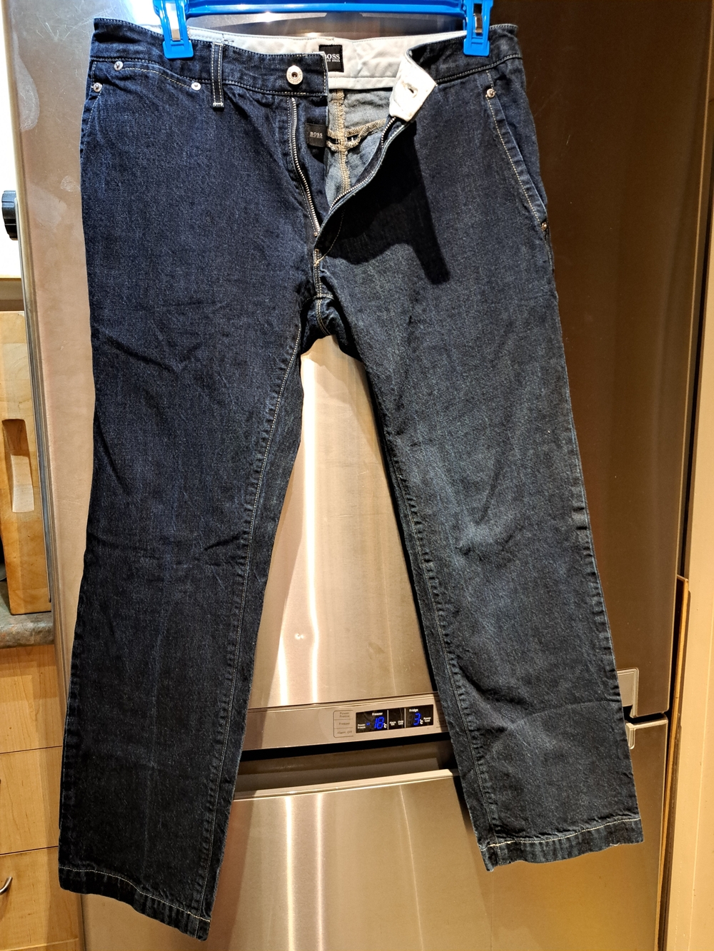 Boss Relaxed Dark Blue Jeans